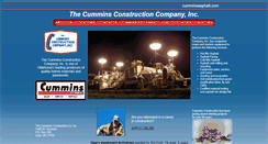 Desktop Screenshot of cumminsasphalt.com